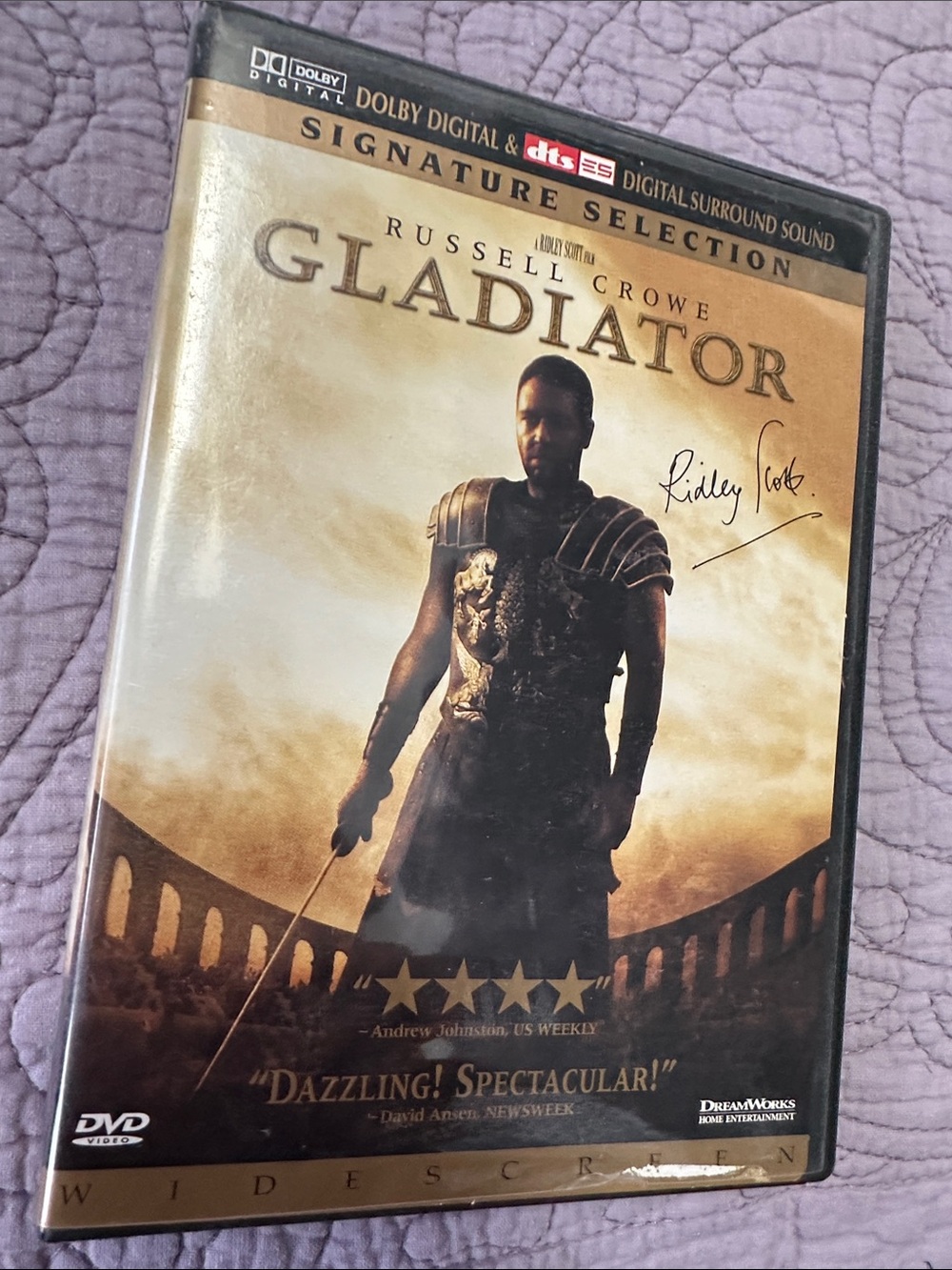 “Gladiator” Signature Selection DVD